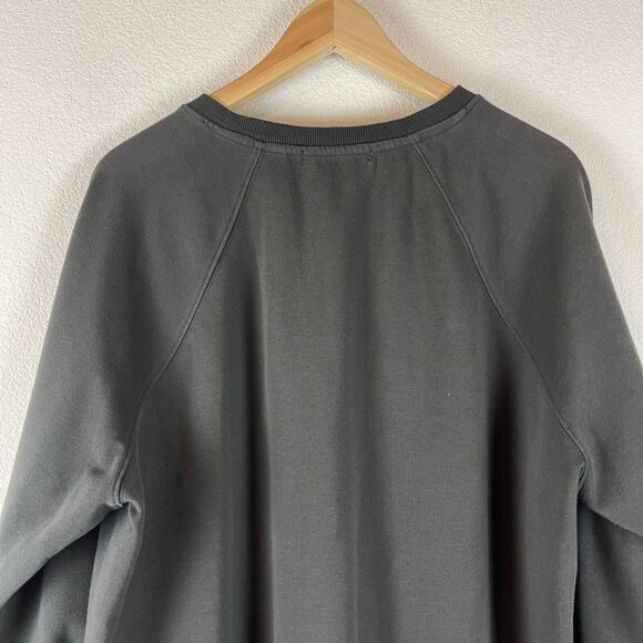 American Holic Sweatshirt Womens Medium Gray Slouchy Modern Minimalist Oversized - Picture 10 of 12